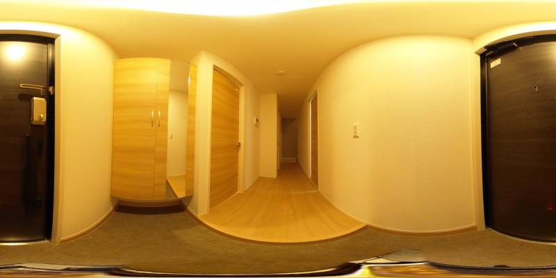 パノラマ画像玄関