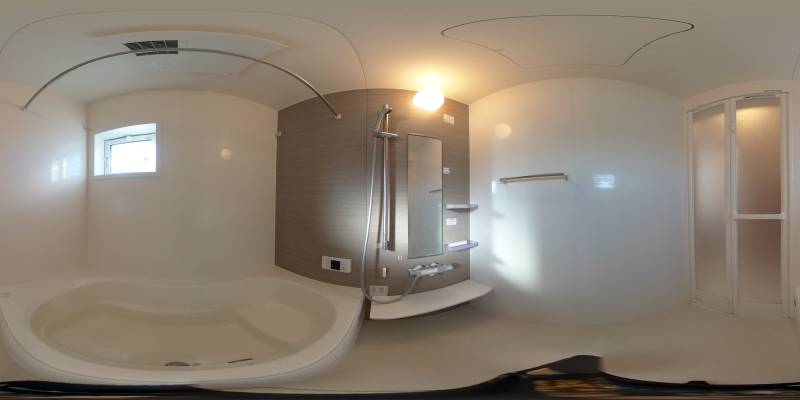 パノラマ画像バスルーム