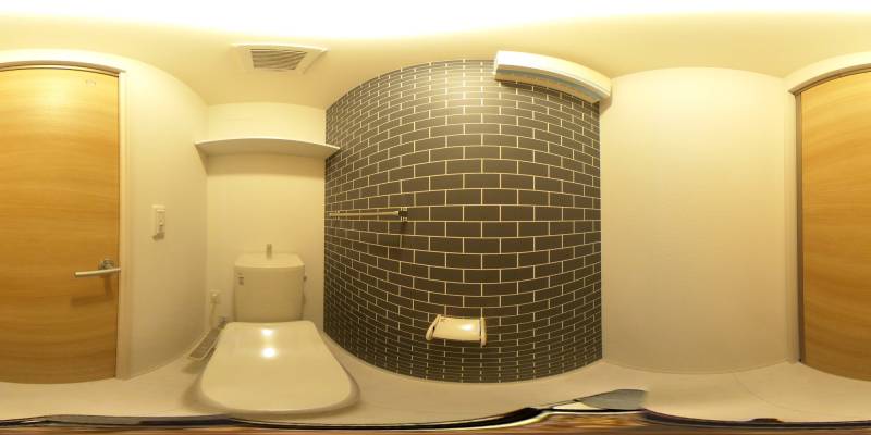 パノラマ画像トイレ