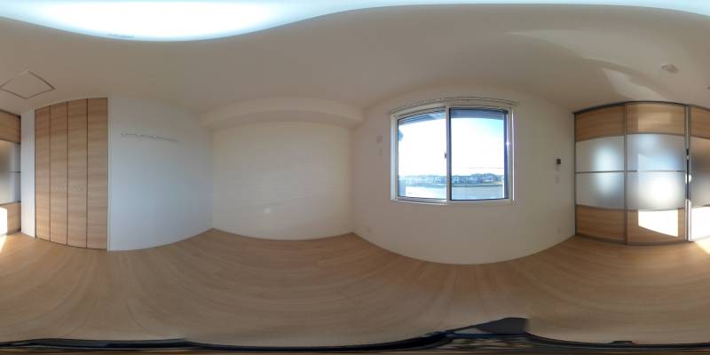 パノラマ画像洋室