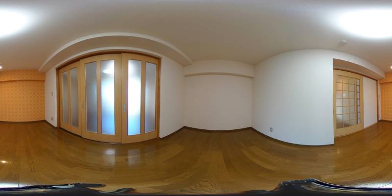 パノラマ画像洋室