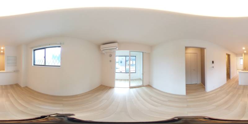 パノラマ画像リビング