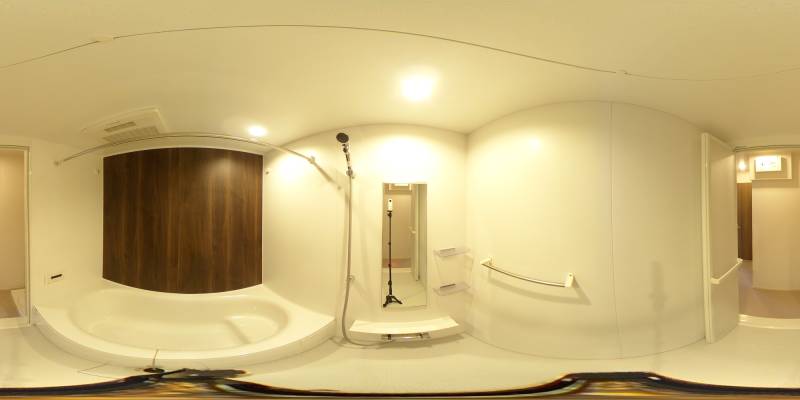 パノラマ画像バスルーム