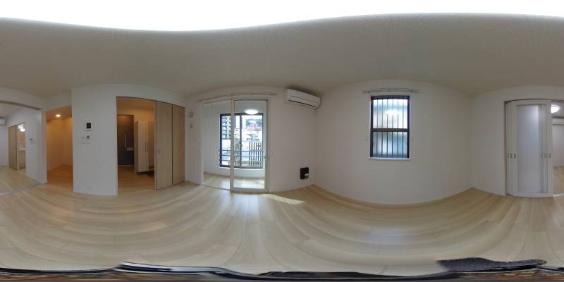 パノラマ画像リビング