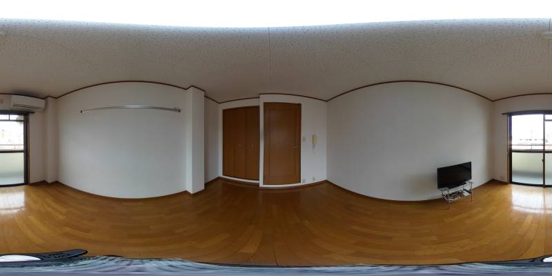 パノラマ画像洋室