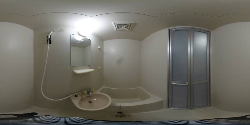 パノラマ画像バスルーム