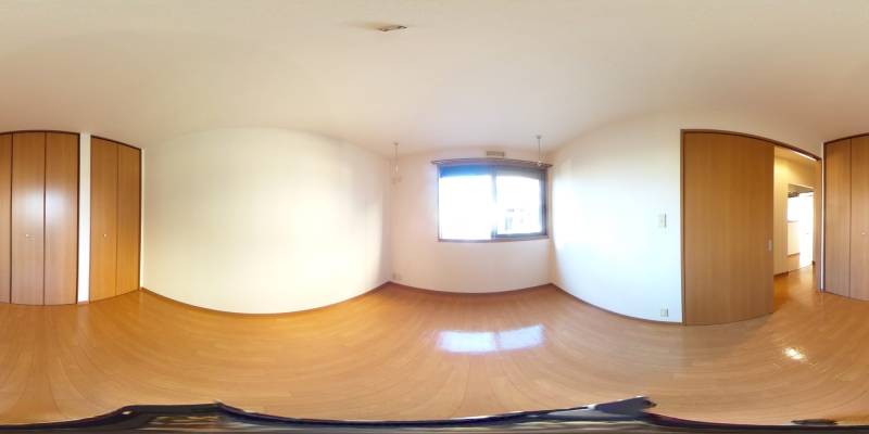 パノラマ画像洋室