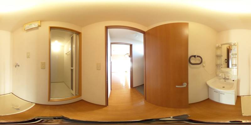 パノラマ画像洗面所