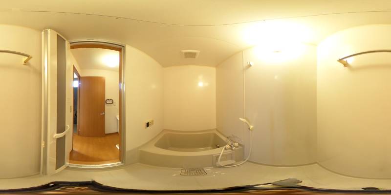 パノラマ画像バスルーム