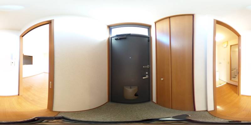 パノラマ画像玄関