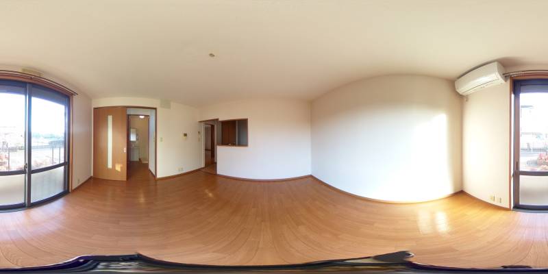 パノラマ画像リビング