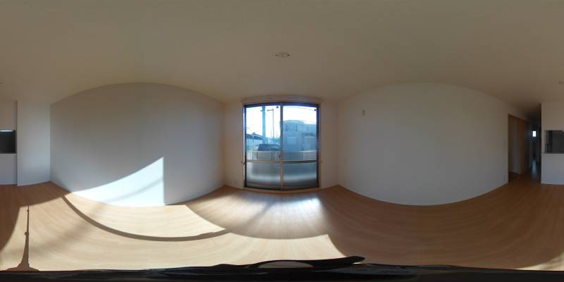 パノラマ画像リビング