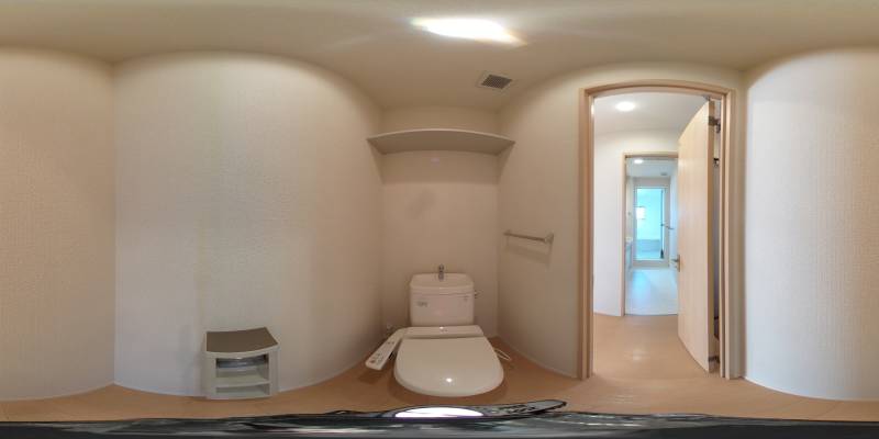 パノラマ画像トイレ