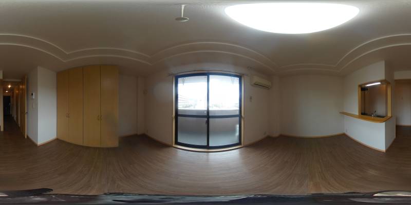 パノラマ画像リビング