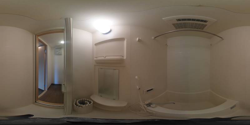 パノラマ画像バスルーム