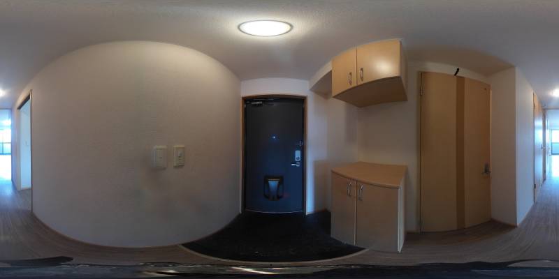 パノラマ画像玄関