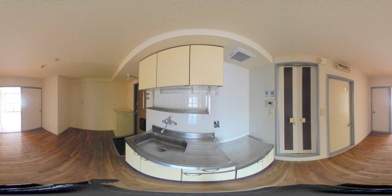 パノラマ画像キッチン