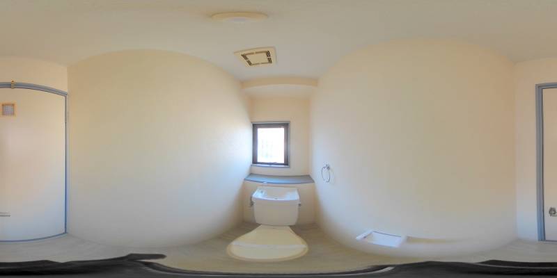 パノラマ画像トイレ