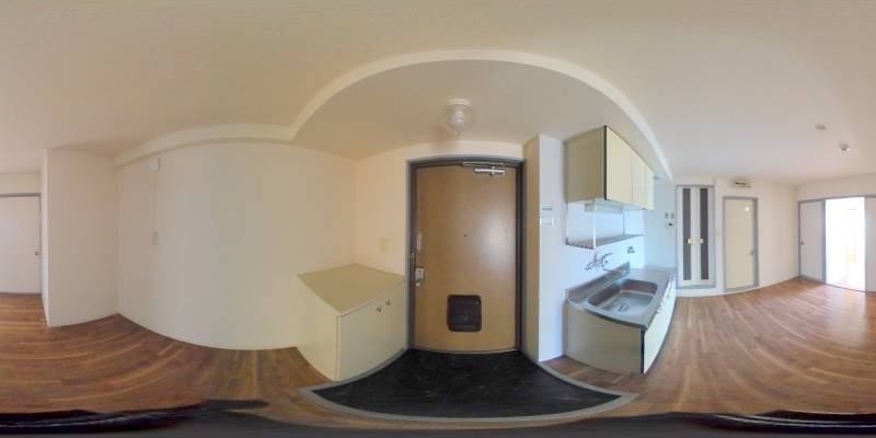 パノラマ画像玄関