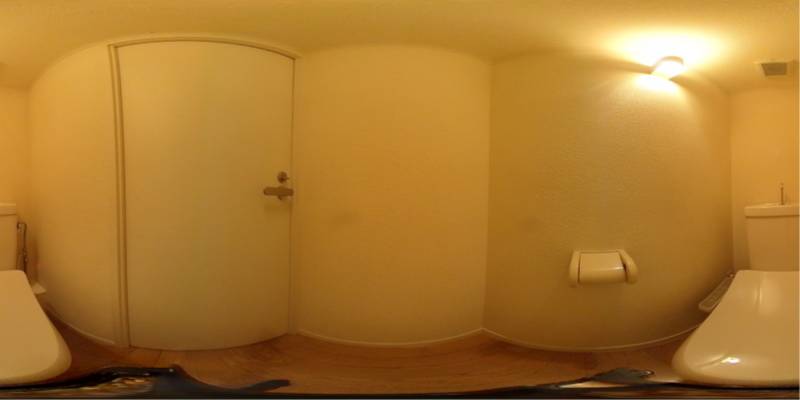 パノラマ画像トイレ