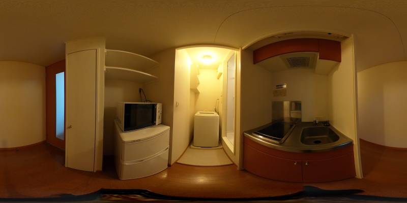 パノラマ画像キッチン