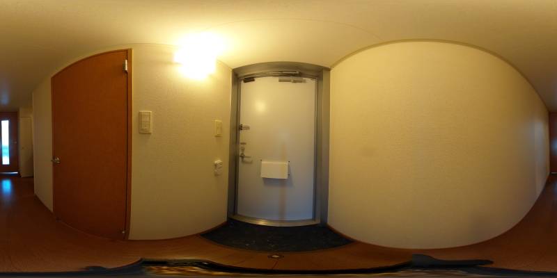 パノラマ画像玄関