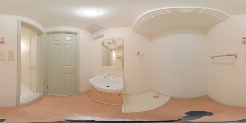 パノラマ画像洗面所