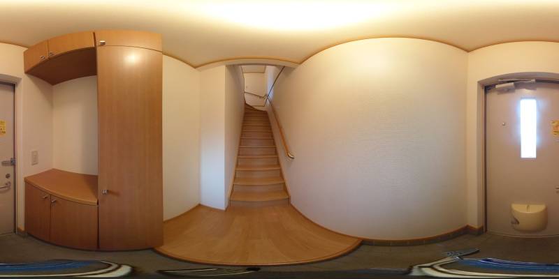 パノラマ画像玄関