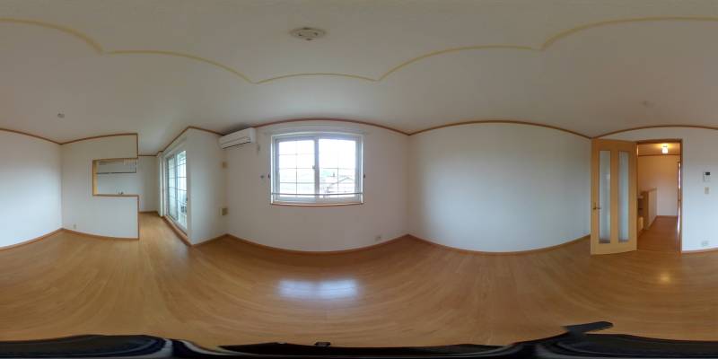 パノラマ画像リビング