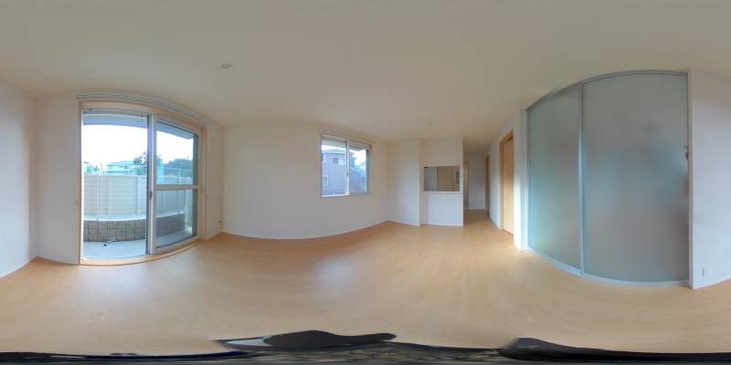 パノラマ画像リビング