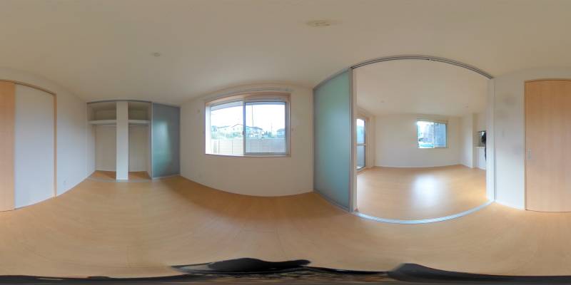 パノラマ画像洋室