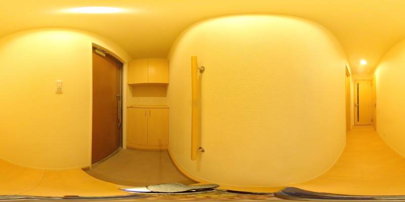 パノラマ画像玄関