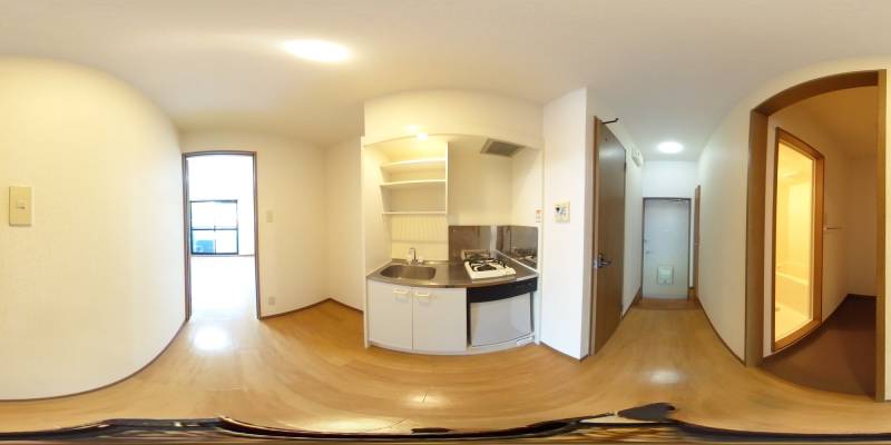 パノラマ画像キッチン