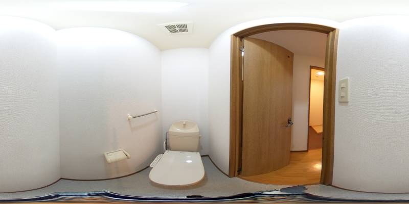 パノラマ画像トイレ