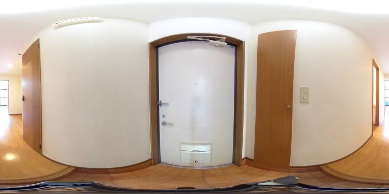 パノラマ画像玄関