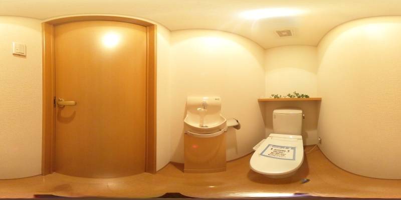 パノラマ画像トイレ
