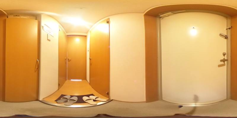 パノラマ画像玄関