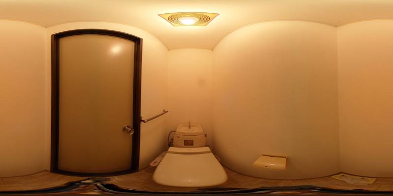 パノラマ画像トイレ