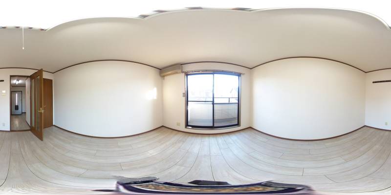 パノラマ画像洋室