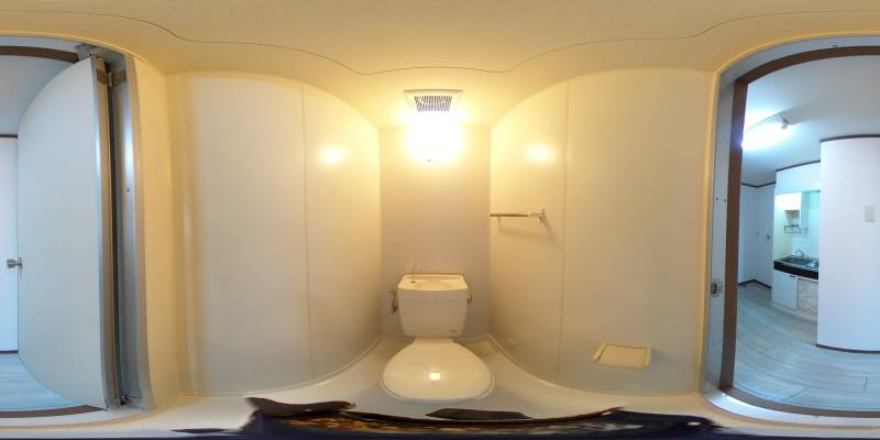 パノラマ画像トイレ