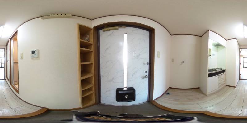 パノラマ画像玄関