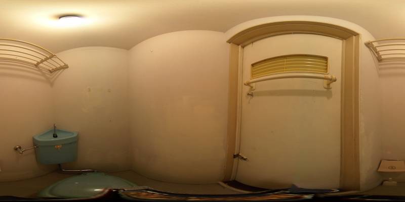 パノラマ画像トイレ