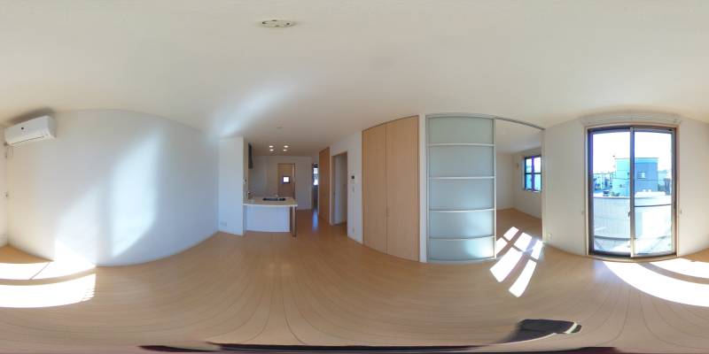 パノラマ画像洋室