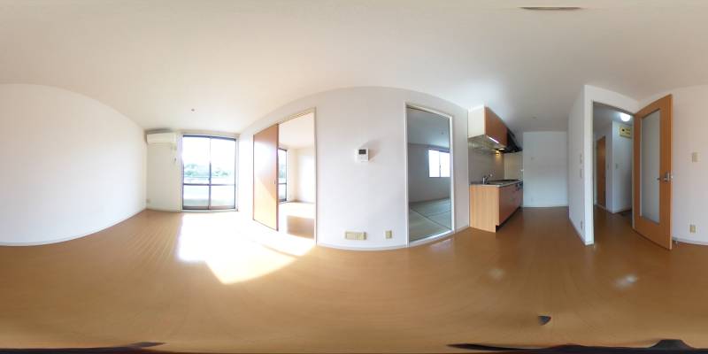 パノラマ画像リビング