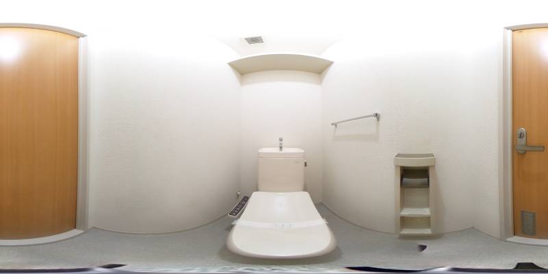 パノラマ画像トイレ