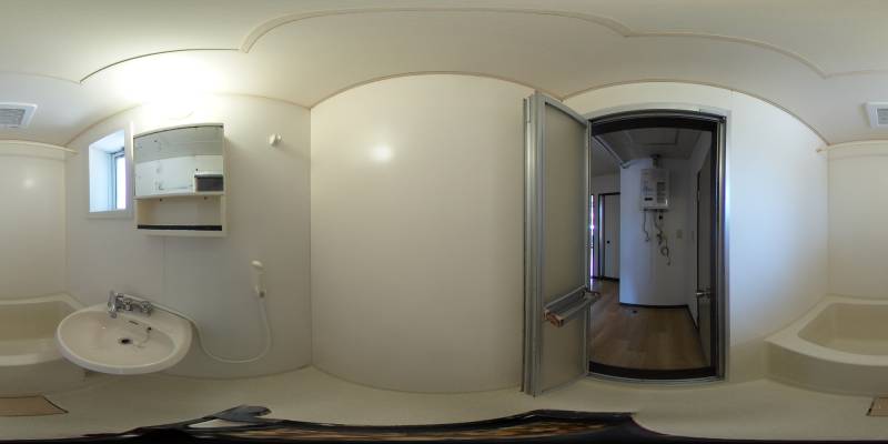 パノラマ画像バスルーム