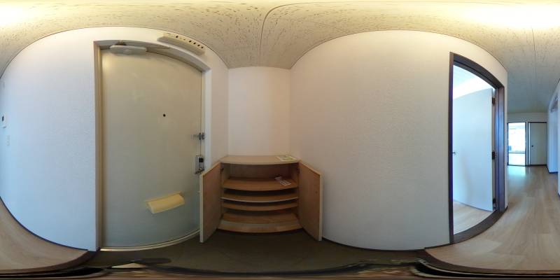 パノラマ画像玄関