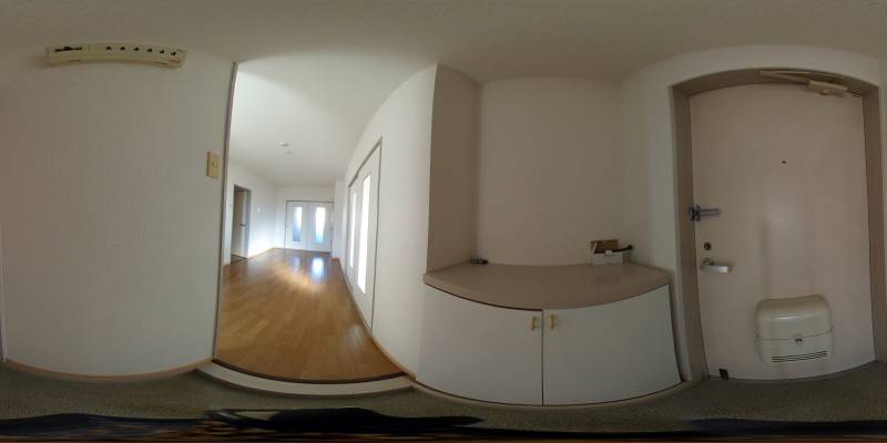 パノラマ画像玄関