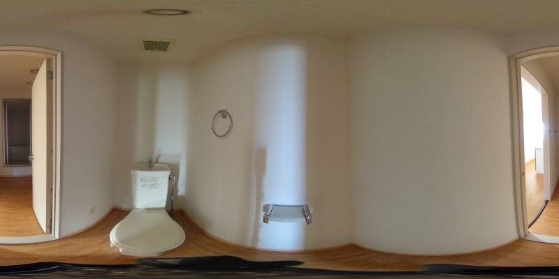 パノラマ画像トイレ