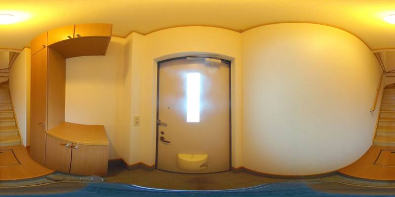 パノラマ画像玄関